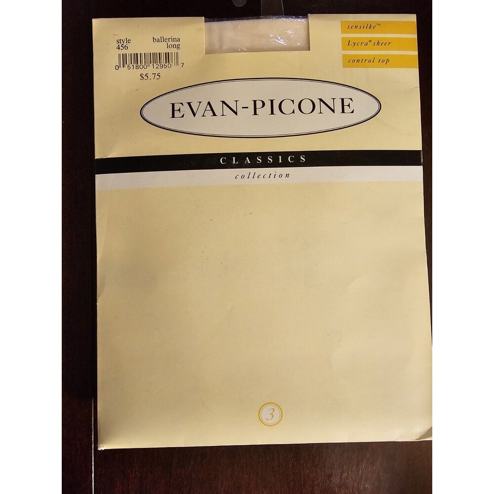 Evan Picone Pantyhose Classics Control Top ballerina Pink Size Long